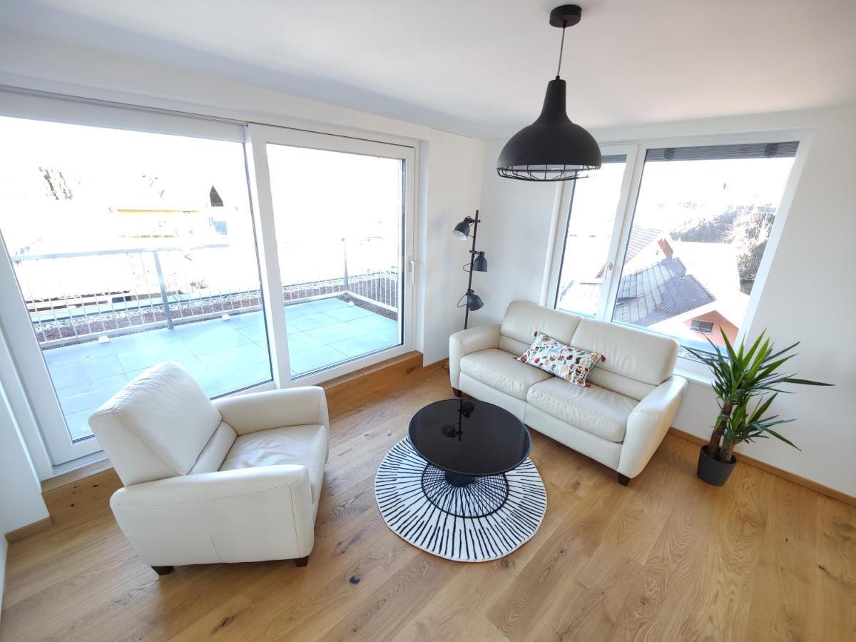 Penthouse Flat Carolina In Salzburg Stadt ภายนอก รูปภาพ